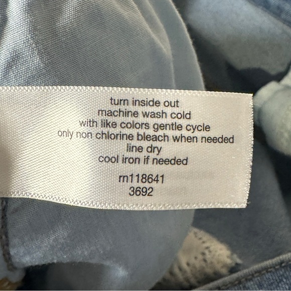 NEW Lane Bryant Signature Fit Mid Rise Boyfriend distressed crop jeans Womens 22 - Picture 5 of 11